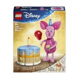 MWX Teknoloji │ Piglet’in Doğum Günü Eğlencesi 43305-9 Yaş ve Üzeri Çocuklar Için Mumlu Doğum Günü Pastası ve Piglet Minifigürü Içeren Yaratıcı Oyuncak Yapım Seti, Hediye Fikri (544 Parça) - 0 - Siyah