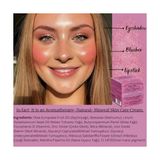 MWX Teknoloji Pink Begonia Doğal Içerikli Nemlendirici - Antioksidan Işıltı Veren Balm (Ruj - Allık - Göz Farı) 7ml - Option-1