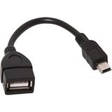 MWX Teknoloji SL-OTG20 USB 15CM Mini 5p Otg Data Kablosu - Option-1