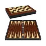MWX Teknoloji Star Tavla Platin Ceviz Büyük Boy 12 mm Mdf Kasa, Parlak Selefon Kaplama, Çizilmeye Karşı Dirençli Coex Kaplama Mıknatıslı Kapama Şık ve Kaliteli Sağlam - 2 Adet - Option-1