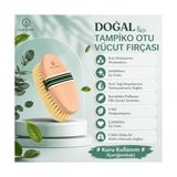 MWX Teknoloji Tampiko Otu Vücut/selülit Fırçası (Taşıma Kesesi ile Birlikte Gönderilir) (Vegan) - Option-1
