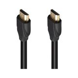 MWX Teknoloji Uçlu HDMI Kablo, Siyah, 1.5 Metre, 4K Ultra Hd ve 1080P Full Hd Destekli, Tv, Projektör ve Oyun Konsolu ile Uyumlu - Option-1 - Ahşap
