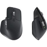 MX 3S Performans Kablosuz Mouse, 8.000 DPI, Sessiz, Ergonomik, Ultra Hızlı Kaydırma, Çoklu Cihaz Özelliği, Bluetooth, Logi Bolt USB Alıcı, Siyah