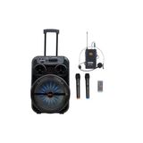 Mxr-280Sxc Taşınabilir Seyyar Portatif 3 Mikrofonlu Şarjlı Ses Sistemi Hoparlör (280 Watt)