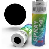 Mxs Akrilik Sprey Boya 400 ml - Mat Siyah
