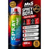 Mxs Traffıc Red Trafik Kırmızısı Sprey Boya 400ML 250GR