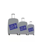 My 24 Air Mail Valiz Kılıfı / Bavul Koruyucu Örtüsü Büyük, Orta, Kabin Boy Set