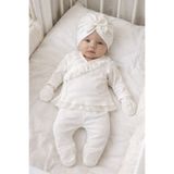 My Babies Label Kız Bebek Dantel Detaylı 5'li Yenidoğan Hastane Çıkışı