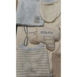 My Baby Kumsal % 100 Coton 10 lu Hastane Çıkışı Tulumlu Lıtty Fly 2163 2163mavii
