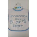 My Baby Kumsal Su Geçirmez Anneannem Beni Çok Seviyor Baskılı Bebek Mama Önlüğü SLCKLQWQ1