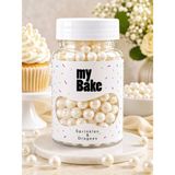 My Bake 8 mm Inci Beyaz Draje Şeker – Pasta ve Tatlı Süsleme Şekeri