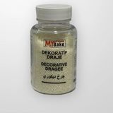 My Bake Boncuk Şeker Sprinkles 45 gr Beyaz