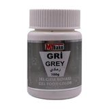 My Bake Jel Gıda Boyası Gri 100 gr - 60 gr