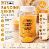 My Bake Mybake Turuncu Sanding Şeker | Dekoratif Pasta, Cupcake, Kurabiye, Donut ve Tatlı Süsleme Şekeri