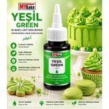My Bake Mybake Yeşil Su Bazlı Likit Gıda Boyası