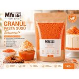My Bake Premium Turuncu Granül Pasta Süsü 1 kg - 1000gr