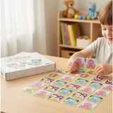 My Balli Store 48'li Hafıza-Eşleştirme Çocuk Oyun Kartları - Amber