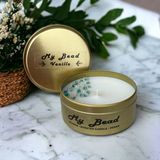 MY BEAD Soya Wax VANİLYA Kokulu Vegan Mumlar 180 cc