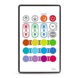MY BEAUTY LIGHT LED Şerit Işıklar Ir Uzaktan Kumanda 24 Tuşlu Kablosuz Kontrol Dimmer Dc12-24v SMD 5050 RGB Led Şerit Işıklar için 4096 Renk Seçeneği (1 Paket)