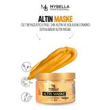 MY Bella Kozmetik Cilt Beyazlatmaya Yardımcı 24k Altın Kolajenli Onarıcı Sıkılaştırıcı Soyulabilir Altın Maske