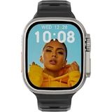My Best Store 49 mm Ekranlı Gps Özellikli Siyah Silikon Kordonlu Akıllı Saat ve Aktivite Takip Cihazı - Renkli - Standart