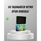 My Best Store 500 Oyunlu G5 Retro Mini Oyun Konsolu 3 Inç Ekran ve Tv Desteği