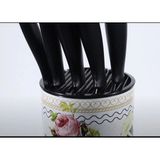My Best Store 6 Parça Stantlı Şef Bıçak Seti - Çok Renkli - Standart