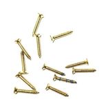 My Best Store Klips, Menteşe, Ayak, Ağaç, Sunta Vidası 2,2X13 mm - Sarı 1000 Adet - Standart