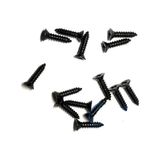My Best Store Klips, Menteşe, Ayak, Ağaç, Sunta Vidası 2,2x9,5mm - Siyah 100 Adet - Standart