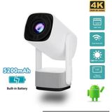 My Best Store LED 4K Çözünürlük, 1920X1080, 1500:1 Kontrast, 150 Ansilümen, Wifi, Usb, Hdmı Projeksiyon Cih - Renkli