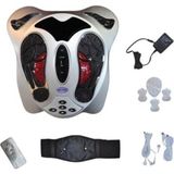 My Best Store Masaj Kemeri Tens Masaj Cihazı Vücut Bel Ayak Bacak Için Gri Renkli Masaj Aleti - Spor & Outdoor