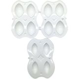 My Best Store Plastik 4lü Içli Köfte Yapma Kalıp Aparatı (4887) MYBESTSTORE-482957 - Çok Renkli