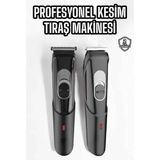 My Best Store Saç Sakal Lazer Epilasyon Öncesi Tüy Kısaltma Makinesi Unısex 4 Taraklı - Renkli