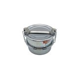 My Best Store Sada Güneş Çelik NO-14CM ( 2li ) ( Metal ) Sefer Tası ( Derinlik : 4.5cm ) ( Taşıma Kulp=bağl - Çok Renkli