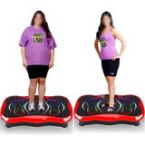 My Best Store Titreşimli Egzersiz Plaka Fitness Tüm Vücut Spor Masaj Aleti 50CM Siyah Renk - Ekipman & Aksesuar - Renkli