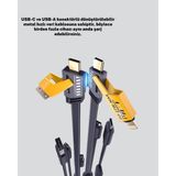 My Best Store Yüksek Hızlı 65W Güç Çıkışlı Çoklu Cihaz Uyumlu Şarj Kablosu
