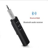 My Black Bluetooth 5.0 Kablosuz Aux Araç Kiti 3.5mm Jack ile Yüksek Ses Kalitesi ve Gömülü Mikrofon