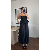 My Blog SİYAH STRAPLEZ BLUZ PANTOLON TAKIM - 60640
