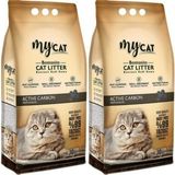 My Cat Aktif Karbonlu Bentonit Ince Taneli 2x10 lt Kedi Kumu
