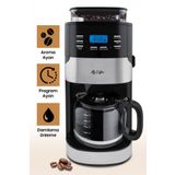 My Coffee Barista Profesyonel Dijital Zaman Ayarlı Sıcak Tutma Fonksiyonlu Öğütücülü Filtre Kahve Makinesi