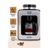 My Coffee Wake Up Dijital Zaman Ayarlı 2 İn 1 Öğütücülü Filtre Kahve Makinesi