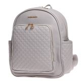 M&Y Collection 7130 Dust Gri Deri Anne Bebek Bakım Sırt Çantası
