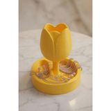 My Craft 3D Lale Tasarımlı Takı Organizer Yüzük Küpe Kolye Bileklik Standı Dekoratif Takı Tabağı Aksesuar Düzenleyici