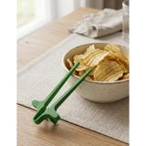 My Craft 3D MYCRAFT3D 4'lü Parmak Arası Cips Tutucu Chopstick - Klavye Mouse Kirletmeyen Aparat - Yeşil