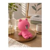 My Craft 3D MYCRAFT3D Ayıcık Figürlü PembeTelefon Tutucu Stand Masaüstü Dekoratif Telefon Desteği Sevimli Hediye