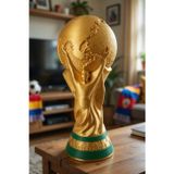 My Craft 3D MYCRAFT3D Dünya Kupası Temalı Dekoratif Kupa Biblosu Futbol Severlere Özel Masa Üstü ve Raf Süsü