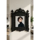 My Craft 3D MYCRAFT3D Kişiye Özel Evcil Hayvan Fotoğraf Çerçevesi 21x24 cm – Barok Desenli Köpek Kedi Portre Çerçevesi, Dekoratif Anı Çerçevesi