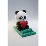My Craft 3D MYCRAFT3D Panda Figürlü Telefon Standı Masaüstü Şık Hediyelik Telefon Tutucu Uyumlu Dekoratif