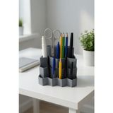 My Craft 3D MYCRAFT3D Petek Desenli Çok Bölmeli Masa Üstü Organizer Kalemlik Ofis Okul Çalışma Masası Standı