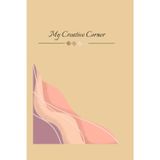 My Creative Corner: Blank Notebook for Drawing, Sketching, and Creative Writing, 120 Unlined Pages, 6x9 inches.